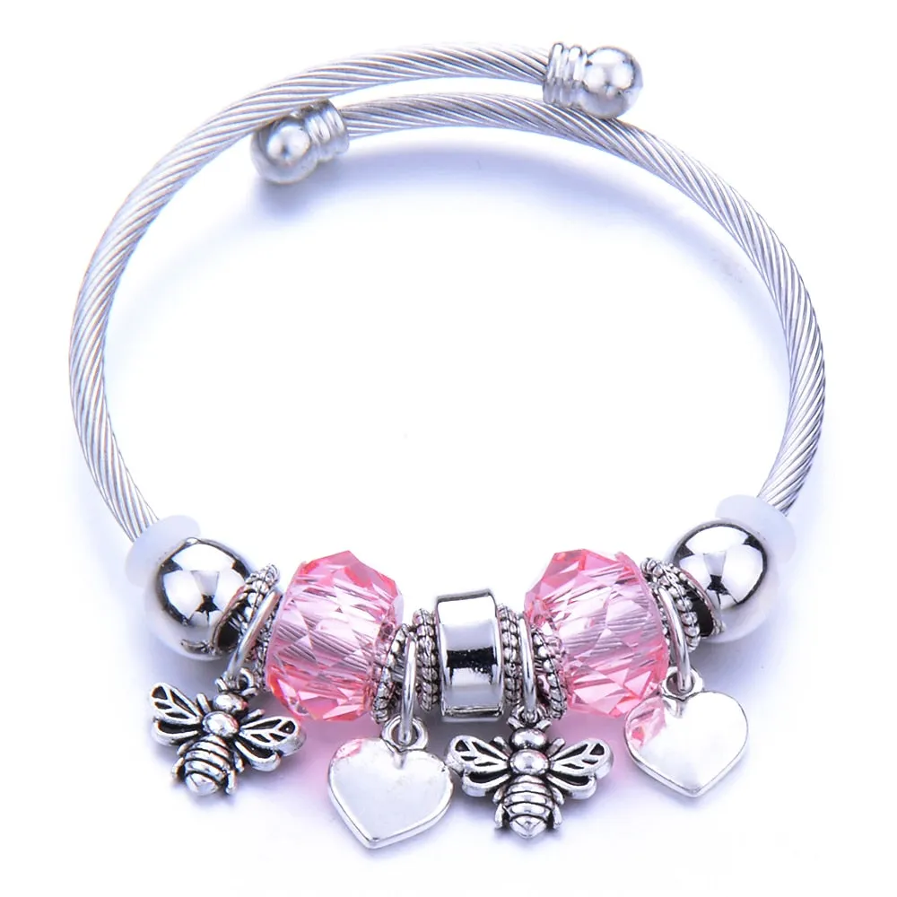 Tree of Life Lobster Buckle Bangles Bracelet