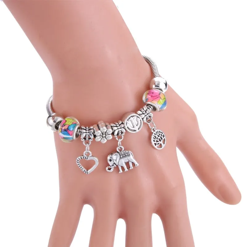 Tree of Life Lobster Buckle Bangles Bracelet