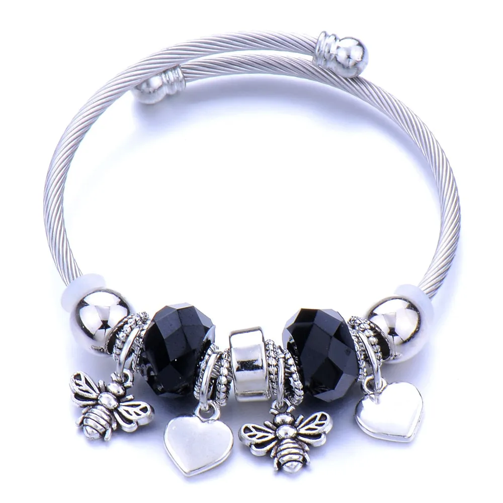 Tree of Life Lobster Buckle Bangles Bracelet