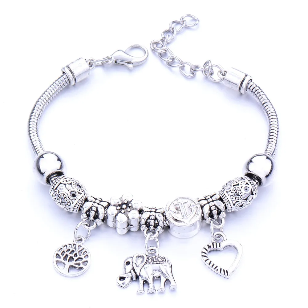 Tree of Life Lobster Buckle Bangles Bracelet