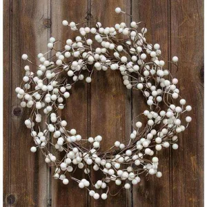 Waterproof Ivory Berry Wreath